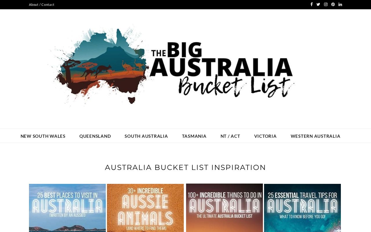 Big Australia Bucket List Screenshot