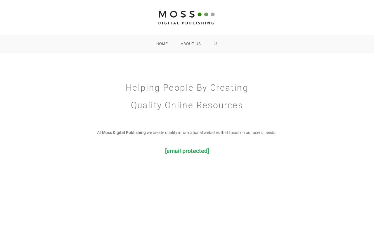 Moss Digital Publishing Screenshot