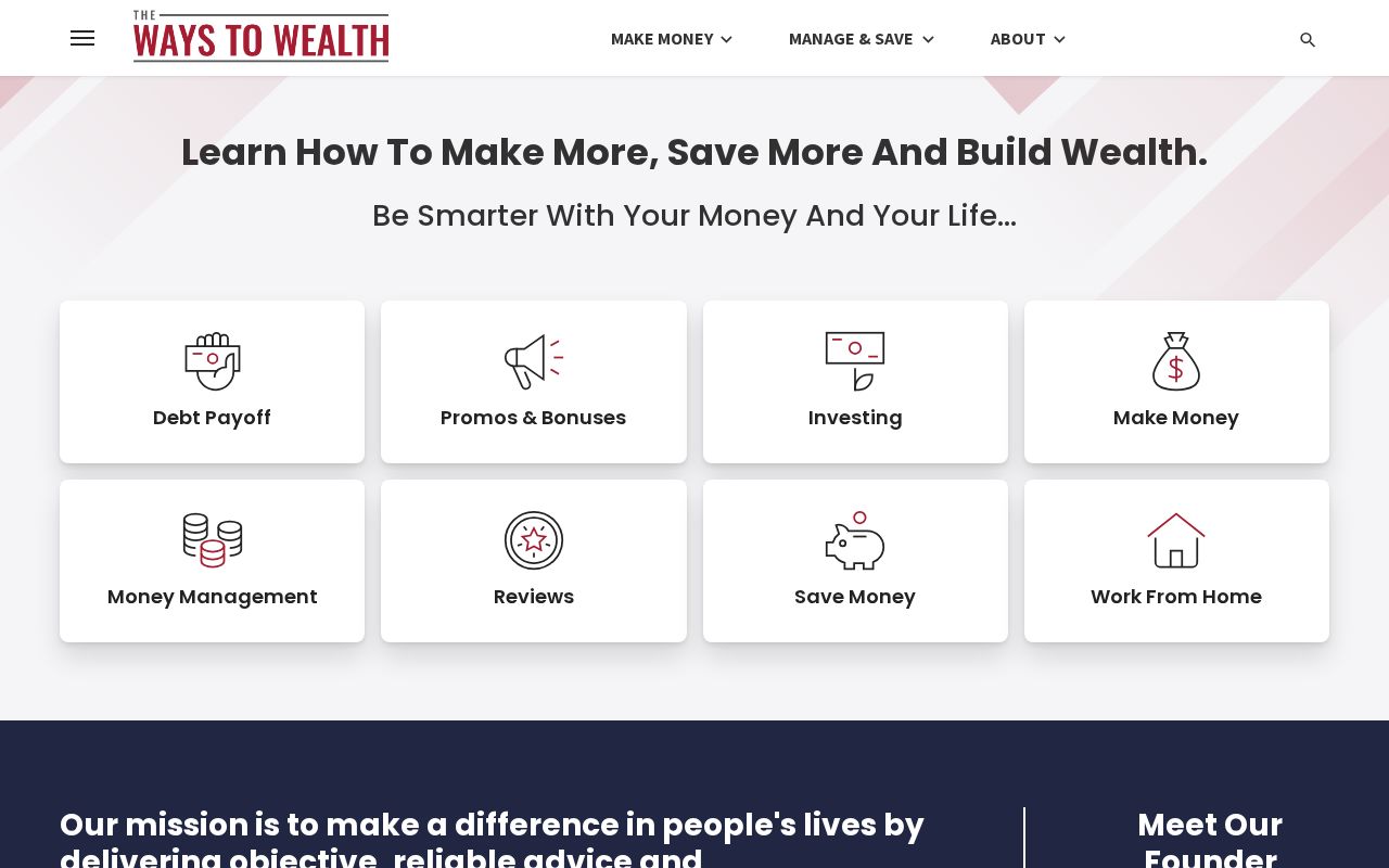 The Ways To Wealth Screenshot