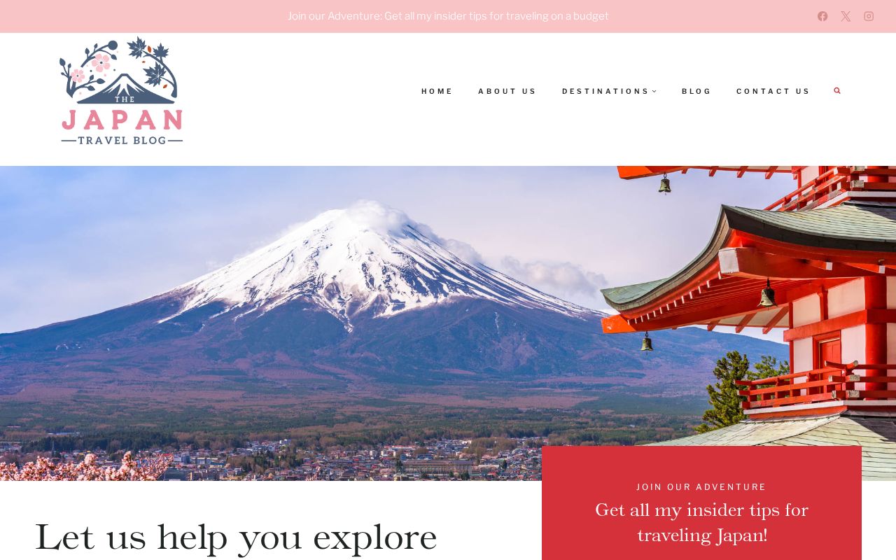 thejapantravelblog.com Screenshot