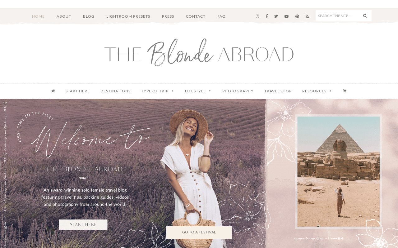 The Blonde Abroad Screenshot