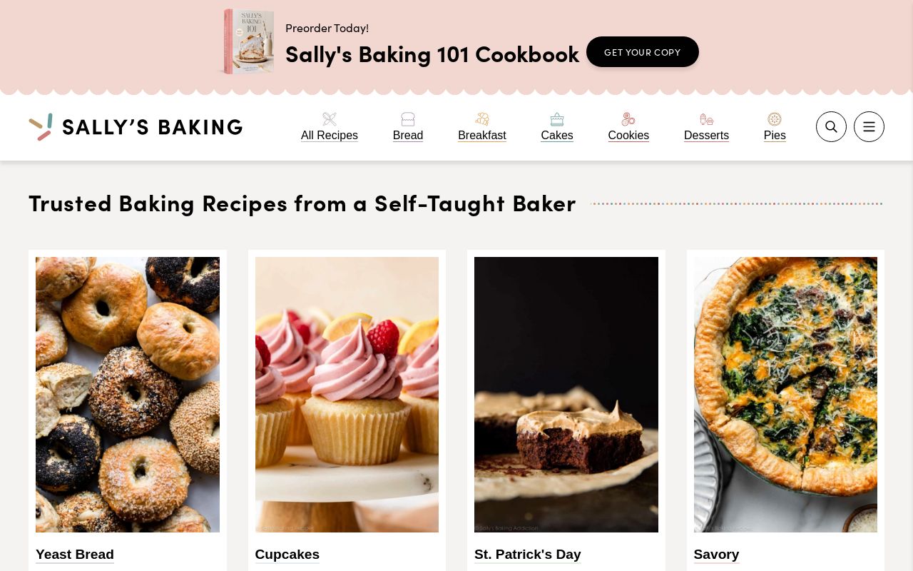 Sally&#039;s Baking Addiction