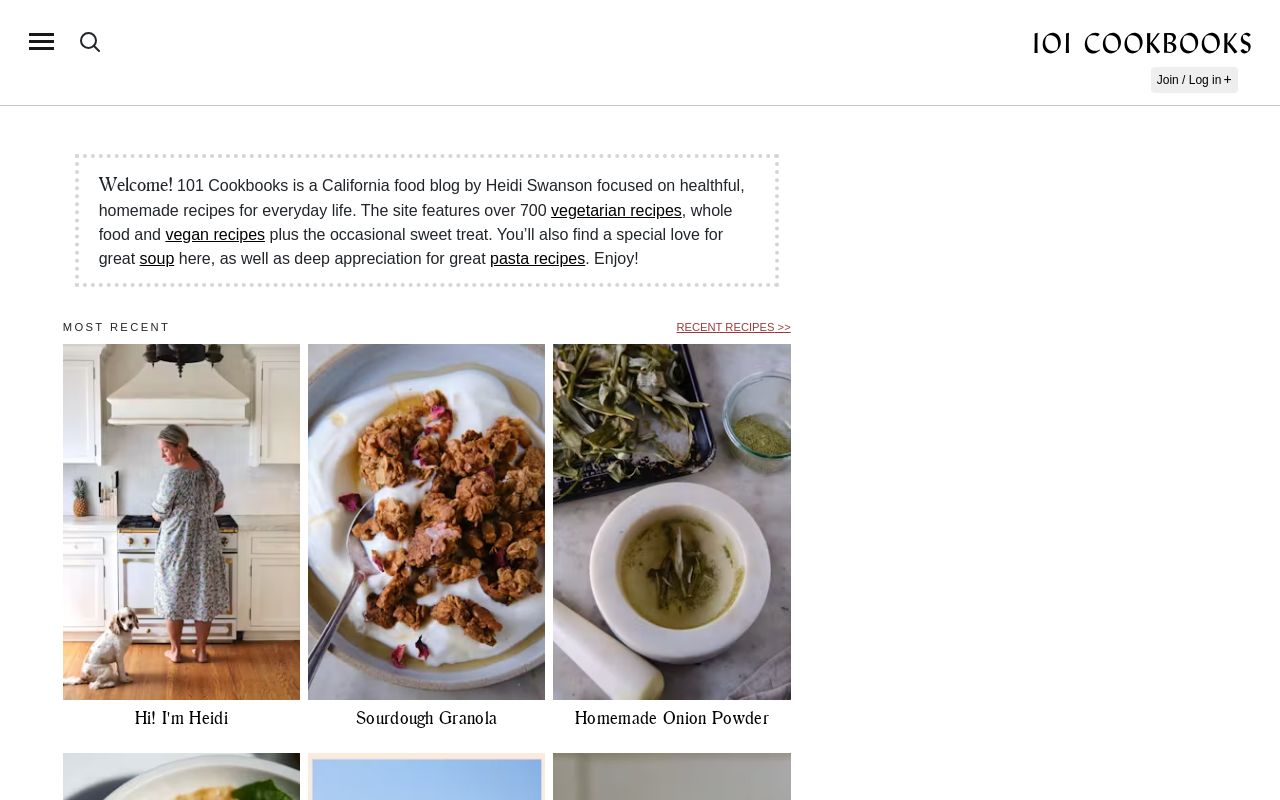 101 Cookbooks Screenshot