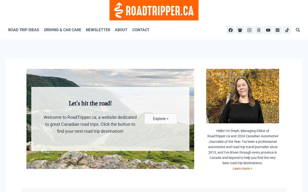 RoadTripper.ca Screenshot